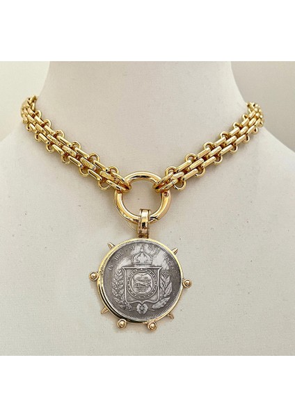 Inci Vintage Aynı Zamanda Gözleri Kapatmak Için Kullanılan Punk Yakalı Çinko Kaplama Astara Da Sahiptir (Yurt Dışından)