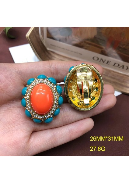 Draweye Ortaçağ Saray Tarzı Saplama Küpeler Kadınlar Için Vintage Geometrik Zarif Moda Takı Mix Renk Pendientes Mujer (Yurt Dışından)