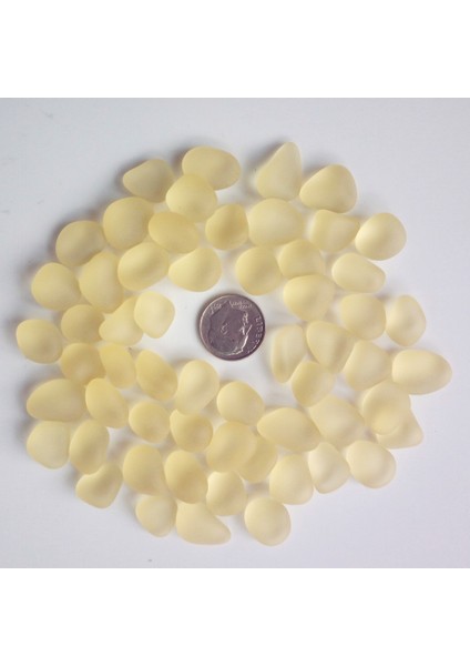 30 Adet Deniz Cam Bone/plaj Cam Bone Takı Yapımı Büyük Boy Için (12-16MM Uzunluk)) (Yurt Dışından)