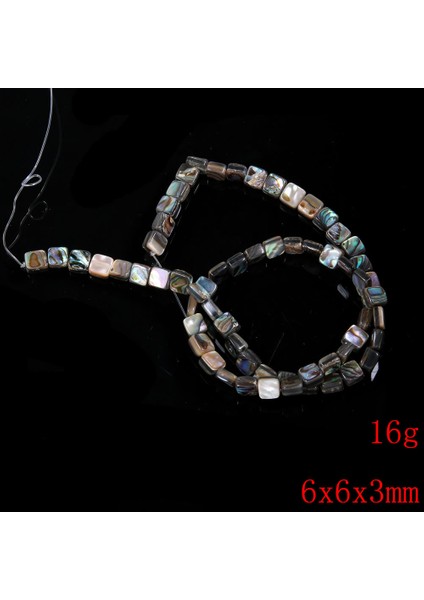 Doğal Gevşekler Türbin Şekiller Abalone Takı Yapımı Dıy Kolye 38 cm (Yurt Dışından)