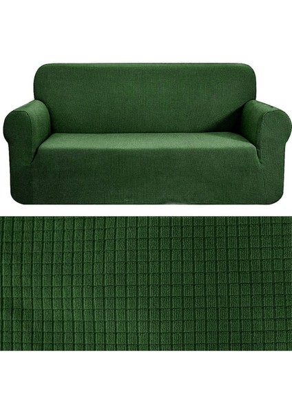 Lastikli Esnek Yikanabilir Kare Desen Çekyat ve Kotuk Örtüsü Takımı (3+3+1+1) modelleri