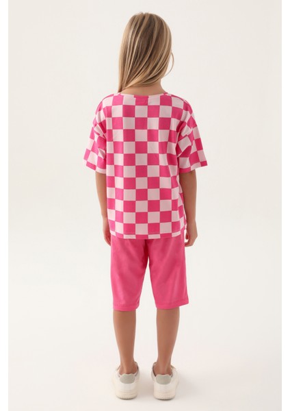 Kız Çocuk Pembe Pijama Takım 50315399-VR041