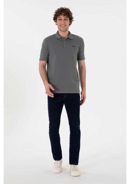 Erkek Gri Tişört Basic 50306007-VR024 indirimleri