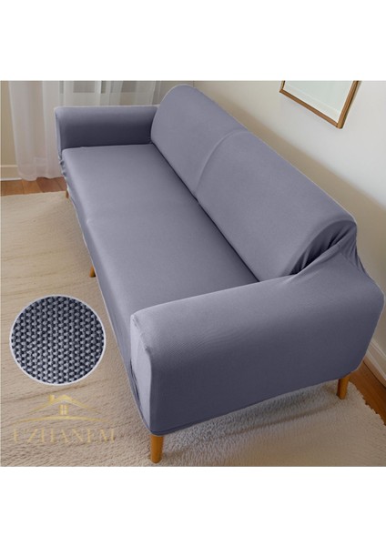 Koltuk Örtüsü Bal Peteği Desen Üç Kişilik Koltuk Kılıfı . Tüylenme Yapmaz