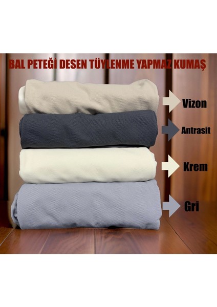 Koltuk Örtüsü Bal Peteği Desen Üç Kişilik Koltuk Kılıfı . Tüylenme Yapmaz modelleri