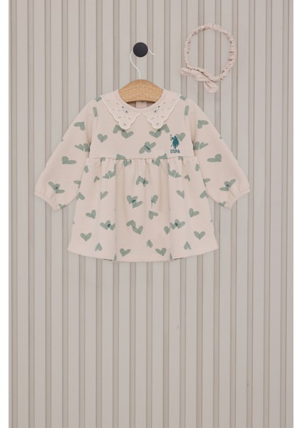 Kız Bebek Bej Pijama Takım 50315435-VR011