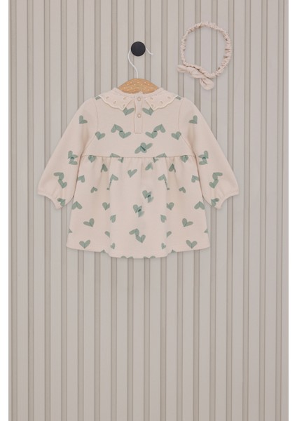 Kız Bebek Bej Pijama Takım 50315435-VR011