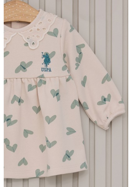 Kız Bebek Bej Pijama Takım 50315435-VR011