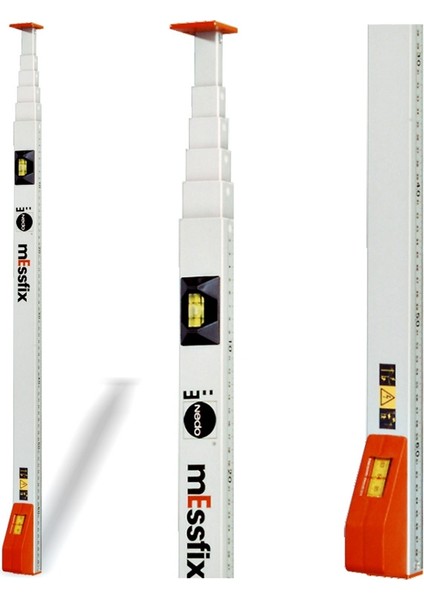 Messfix Teleskopik Metre 1.07 mt - 5 mt