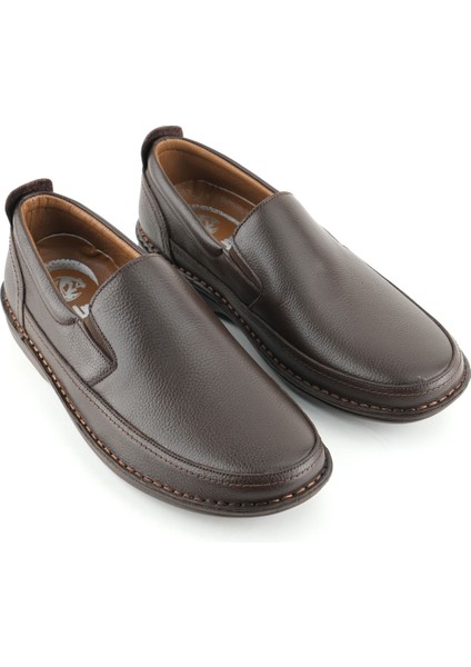 Erkek Yazlık Iç Dış Deri Ortopedik Rahat Klimalı Taban Boğazdan Lastikli Esnek Günlük Ayakkabı modelleri