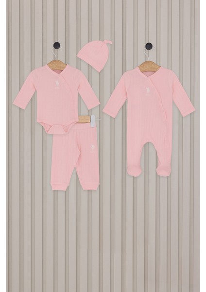 Kız Bebek Açık Pembe Pijama Takım 50315434-VR078