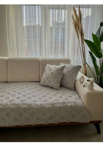 Püsküllü Koltuk Örtüsü fiyatları