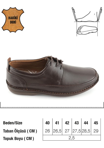 Erkek Yazlık Iç Dış Deri Ortopedik Rahat Klimalı Taban Bağcıklı Ayarlanabilir Günlük Klasik Ayakkabı fiyatları