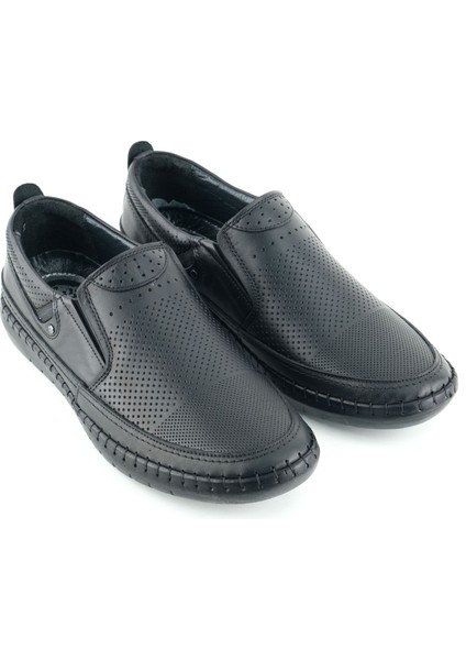 Erkek Yazlık Iç Dış Deri Ortopedik Rahat Taban Boğazdan Lastikli Esnek Günlük Ayakkabı modelleri