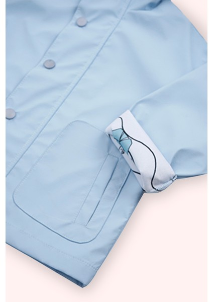 Erkek Bebek Mavi Yağmurluk fiyatları