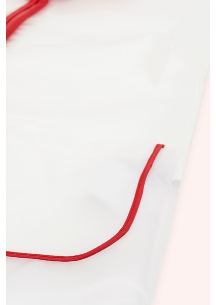 Kız Çocuk Kapüşonlu Beyaz Yağmurluk fiyatları