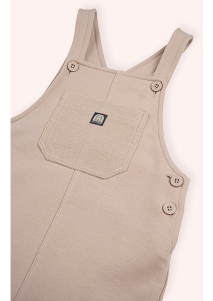 Erkek Bebek Cepli Örme Vizon Salopet fiyatları