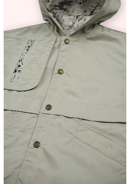 Erkek Bebek Haki Yağmurluk modelleri