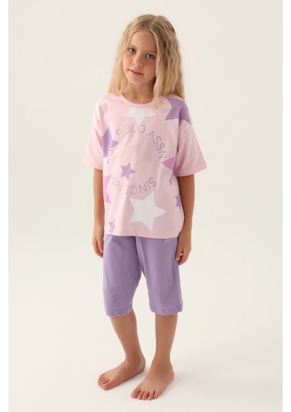 Kız Çocuk Toz Pembe Pijama Takım 50315466-VR050