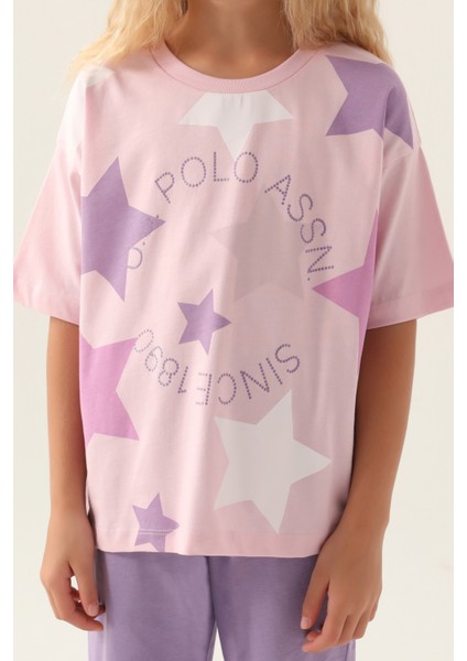 Kız Çocuk Toz Pembe Pijama Takım 50315466-VR050