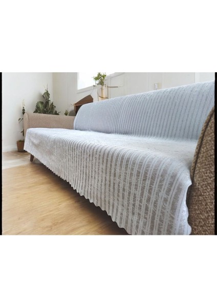 Kaymaz Taban Süngerli Kadife Koltuk - Çekyat Örtüsü Koltuk Kılıfı