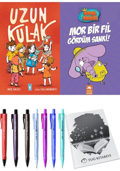 Uzun Kulak ve Mor Bir Fil Gördüm Sanki! + Hediyeli
