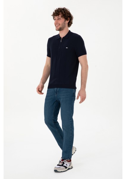 Erkek Lacivert Kazak /triko 50306457-VR033 fırsatları