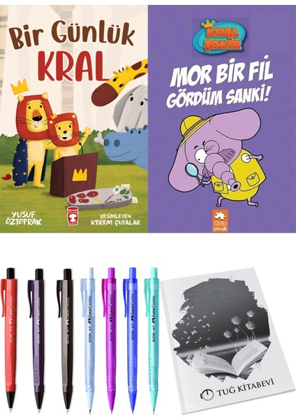 Bir Günlük Kral ve Mor Bir Fil Gördüm Sanki! + Hediyeli