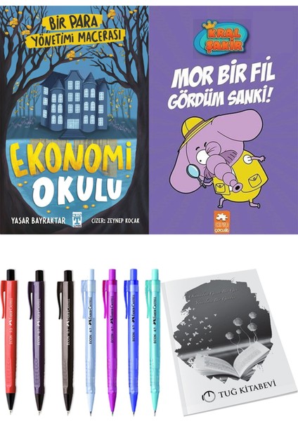 Ekonomi Okulu Bir Para Yönetimi Macerası ve Mor Bir Fil Gördüm Sanki! + Hediyeli