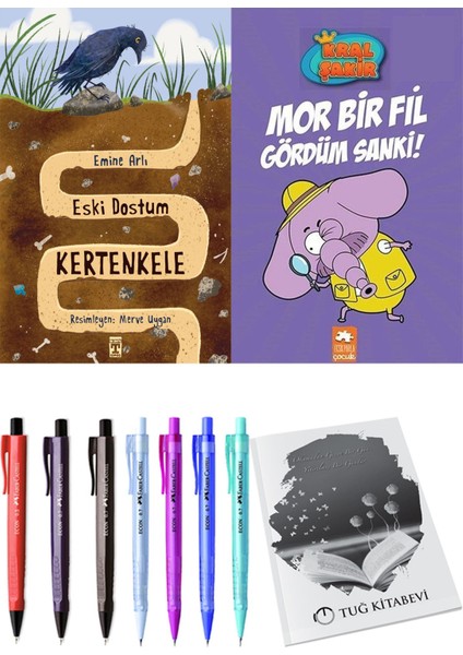 Eski Dostum Kertenkele ve Mor Bir Fil Gördüm Sanki! + Hediyeli