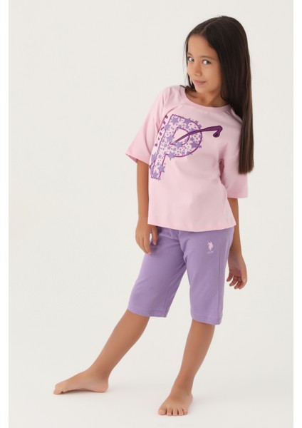 Kız Çocuk Toz Pembe Pijama Takım 50315467-VR050