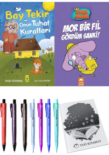 Bay Tekir ve Onun Tuhaf Kuralları ve Mor Bir Fil Gördüm Sanki! + Hediyeli