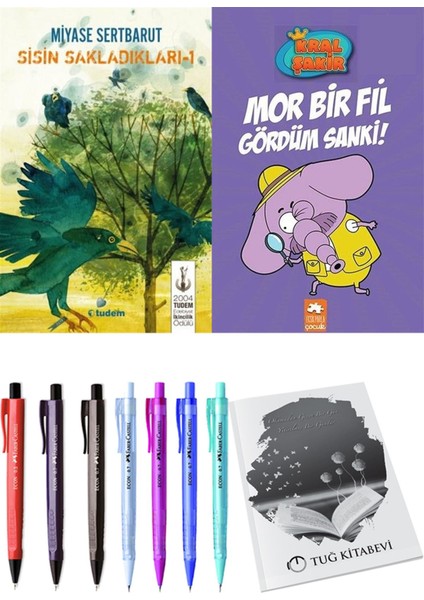 Sisin Sakladıkları 1 ve Mor Bir Fil Gördüm Sanki! + Hediyeli
