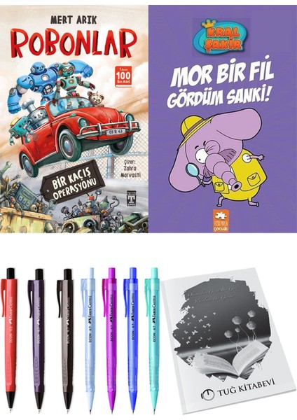 Robonlar Bir Kaçış Operasyonu ve Mor Bir Fil Gördüm Sanki! + Hediyeli