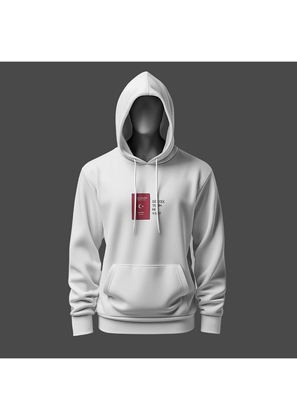 Gidecek Yerim Mi Var Baskılı Hoodie - Unisex Rahat & Şık Tasarım