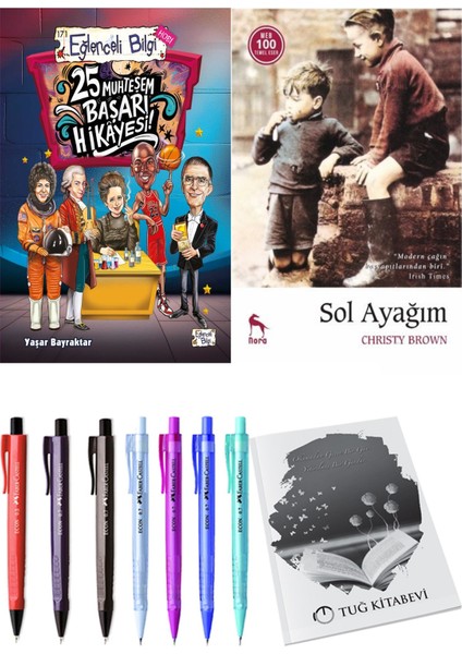 25 Muhteşem Başarı Hikayesi ve Sol Ayağım + Hediyeli