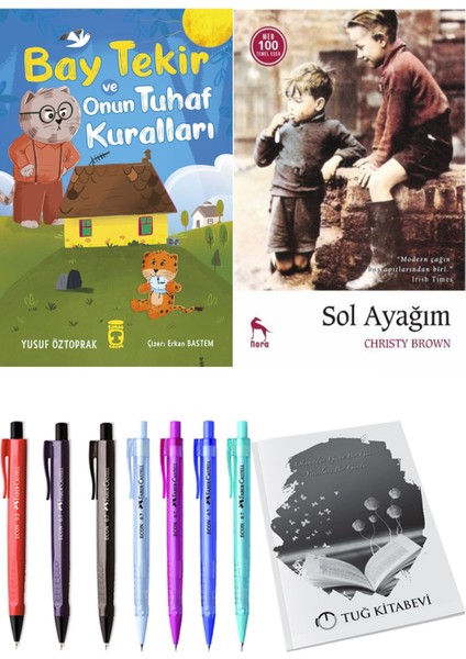 Bay Tekir ve Onun Tuhaf Kuralları ve Sol Ayağım + Hediyeli