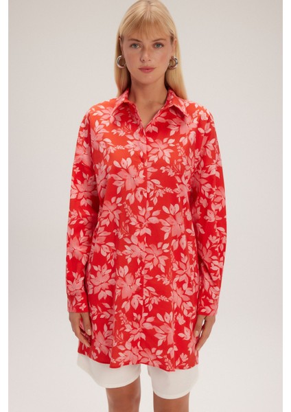 Gömlek Yaka Tunik Emp.coral 17739968006