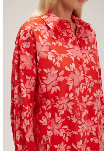Gömlek Yaka Tunik Emp.coral 17739968006