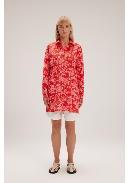 Gömlek Yaka Tunik Emp.coral 17739968006