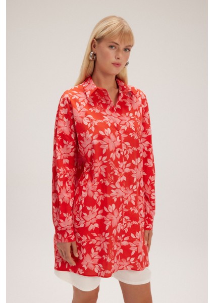 Gömlek Yaka Tunik Emp.coral 17739968006