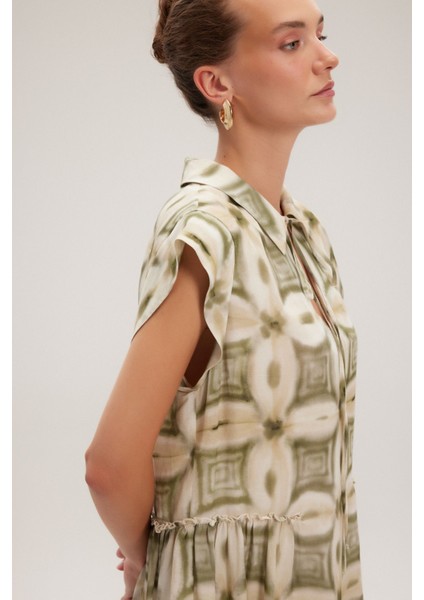 Volanlı Mini Elbise modelleri