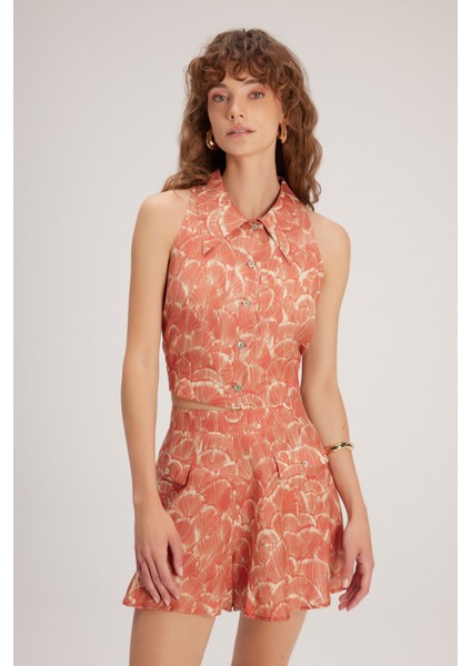 Erkek Yaka Gömlek Emp.oranj 17944094000