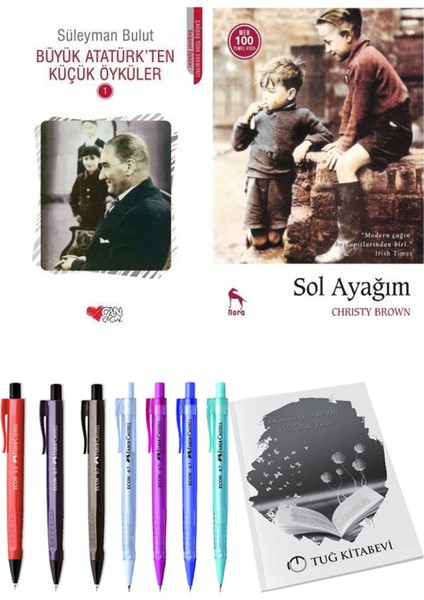 Büyük Atatürk'ten Küçük Öyküler 1 ve Sol Ayağım + Hediyeli