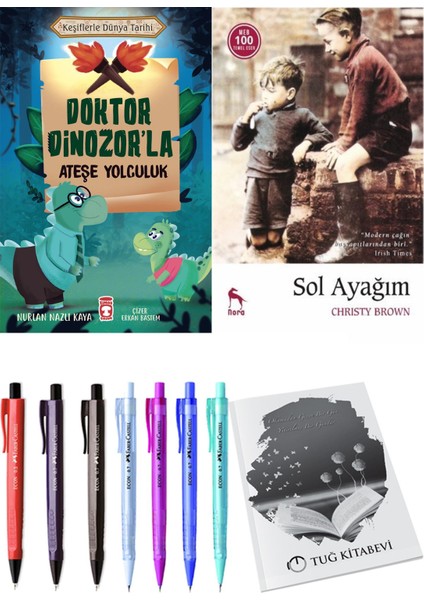 Doktor Dinozor'la Ateşe Yolculuk ve Sol Ayağım + Hediyeli