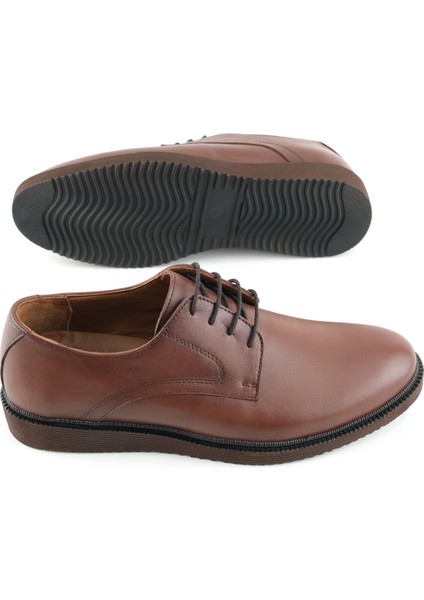 Erkek Iç Dış Deri Ortopedik Rahat Taban Bağcıklı Ayarlanabilir Günlük Klasik Ayakkabı indirimleri