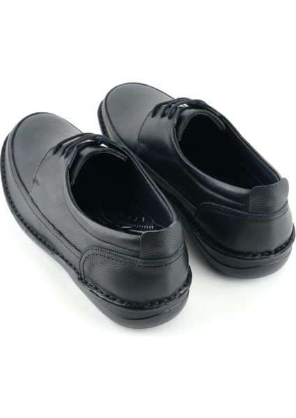 Erkek Yazlık Iç Dış Deri Ortopedik Rahat Klimalı Taban Bağcıklı Ayarlanabilir Günlük Klasik Ayakkabı fırsatları