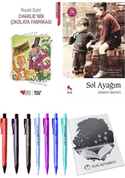 Charlie'nin Çikolata Fabrikası ve Sol Ayağım + Hediyeli