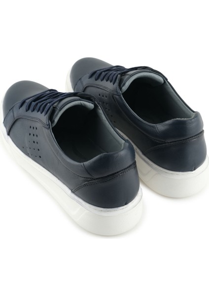 Erkek Iç Dış Deri Ortopedik Rahat Taban Bağcıklı Ayarlanabilir Günlük Spor Ayakkabı fırsatları