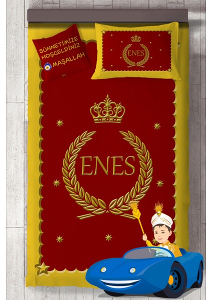 Sünnet Yatak Örtüsü MKTSYO-4033
